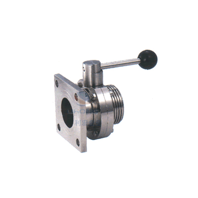 Flange at one end