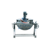 Tilting jacketed pot