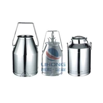 Stainless steel milk bucket