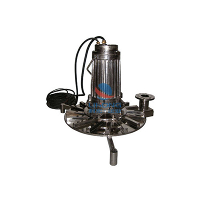 Self-priming high-efficiency sewage aerator