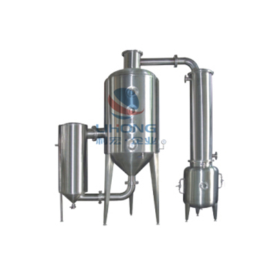 Single-effect outer circulation concentrator