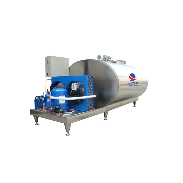 Milk cooling tank
