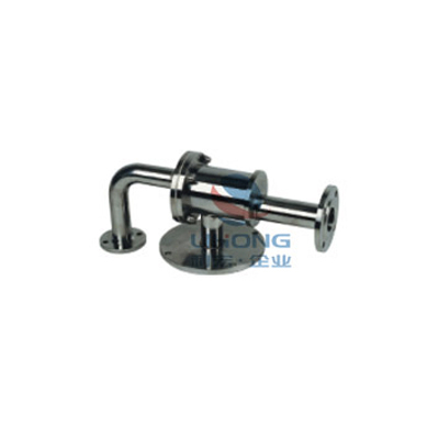 Tank top gas pressure liquid splitter