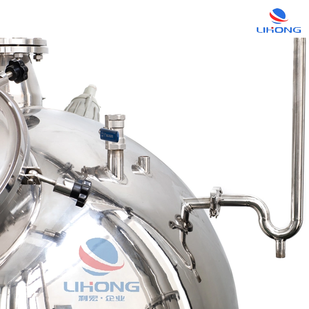 QN series spherical vacuum concentration tank