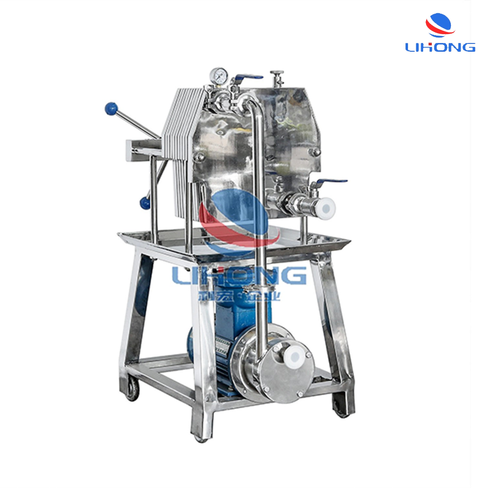 Stainless steel plate and frame filter