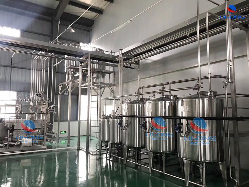 CIP system installation picture
