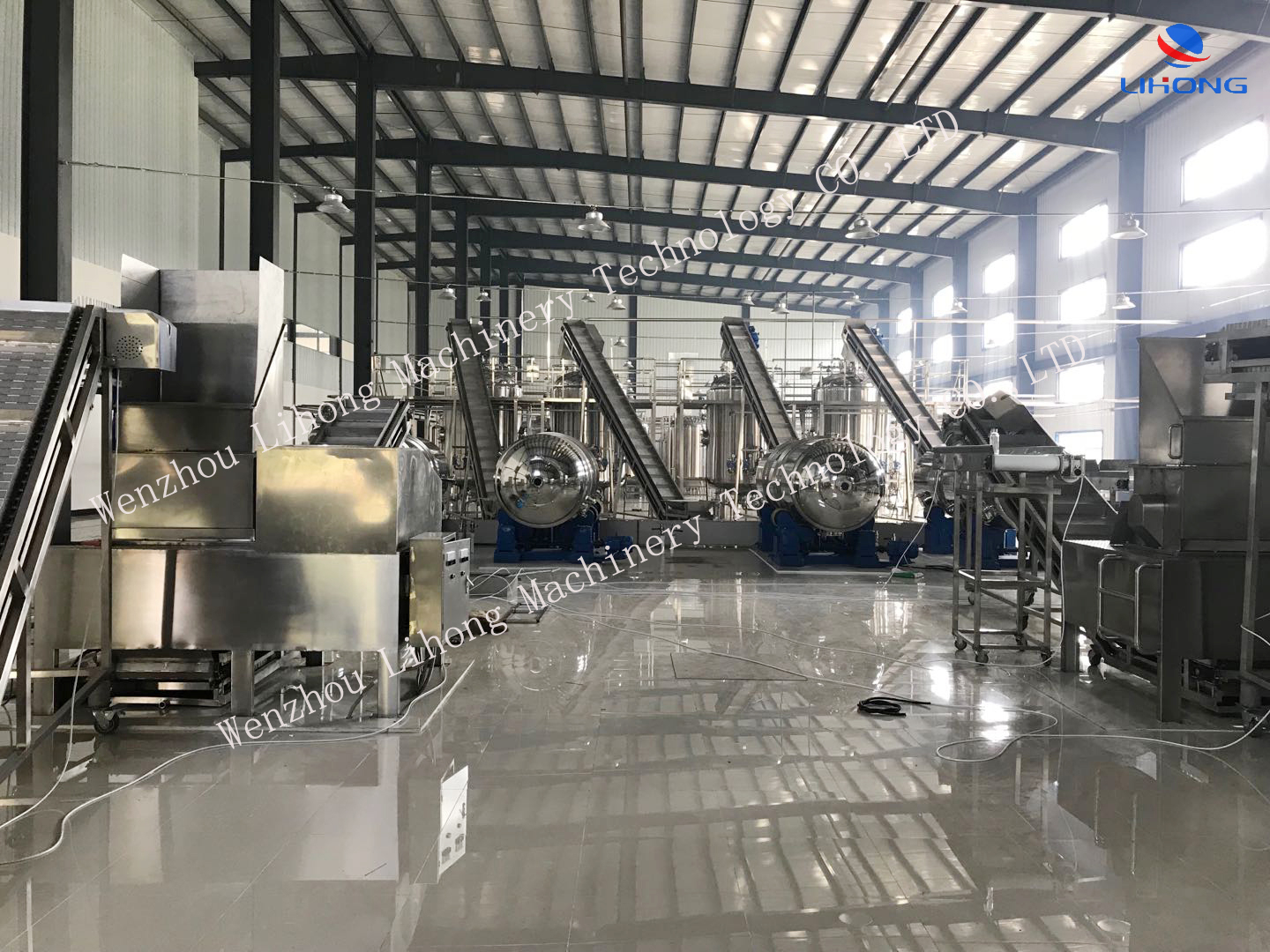 Collagen peptide production line 1