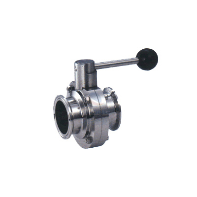 Quick installation butterfly valve