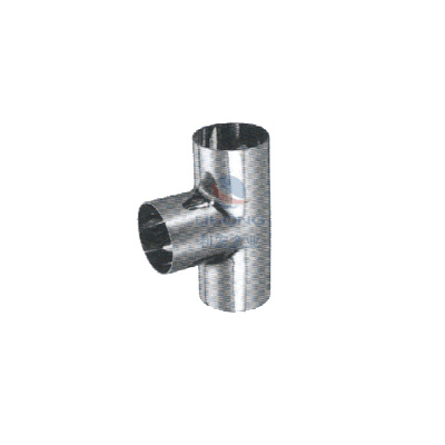 Stainless steel sanitary welding tee