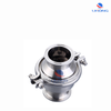 Food Grade stainless steel clamped check valve SS304 SS316L SMS DIN ISO