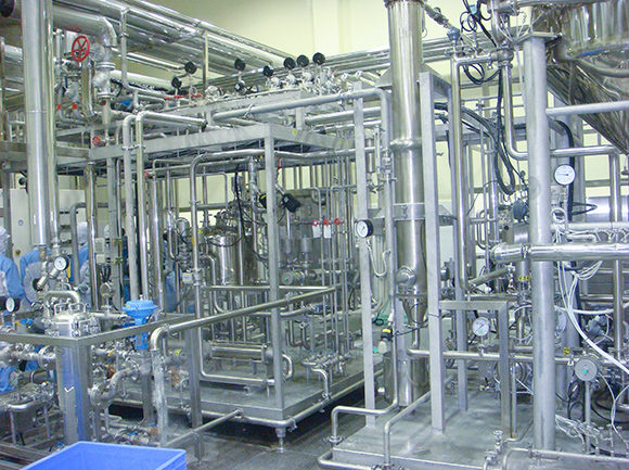 Dairy installation piping system