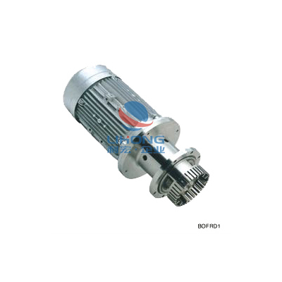 Bottom mounted dispersing emulsifier