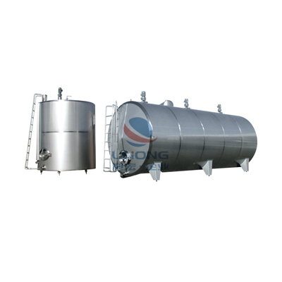 Milk insulation storage tank
