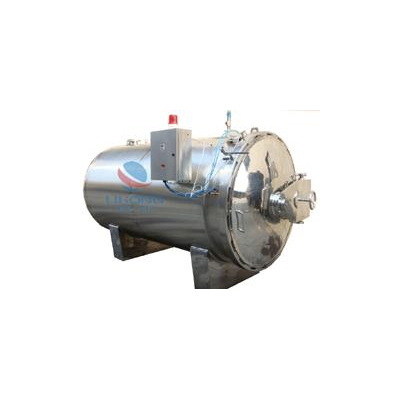 Horizontal sterilization pot
