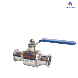 Straight-through quick-install ball valve