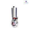 welded pneumatic butterfly valve