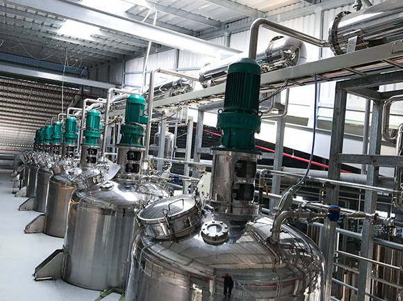 Extraction equipment production line