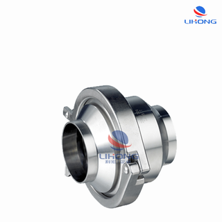Sanitary quick-fit check valve