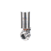 Clamp type pneumatic butterfly valve