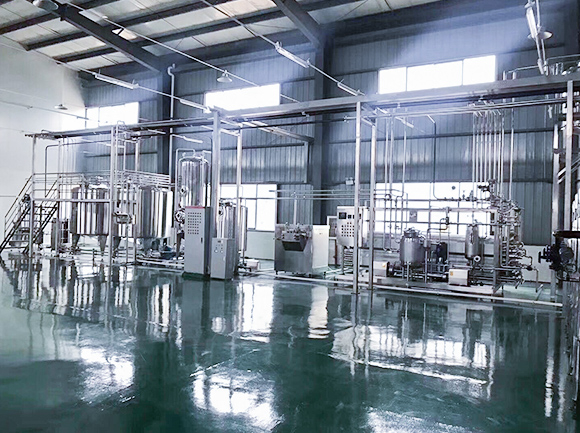 Dairy equipment installation diagram