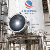 Double-effect falling film evaporator