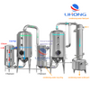 Double effect concentration tank