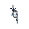 Cone bottom sanitary roof assembly