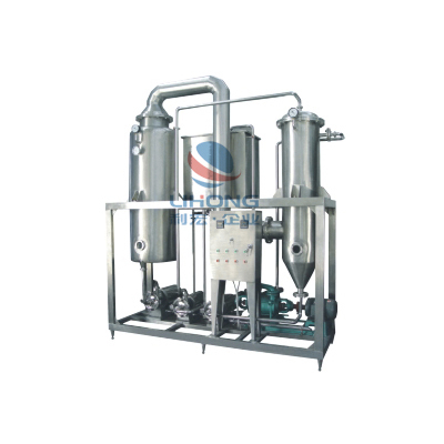 Flash degassing unit