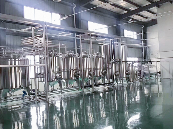 Beverage equipment installation engineering drawing