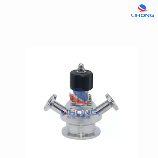 Sanitary aseptic sampling valve