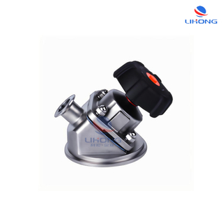 Tank bottom diaphragm valve