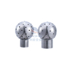 Sanitary fixed spray cleaning ball