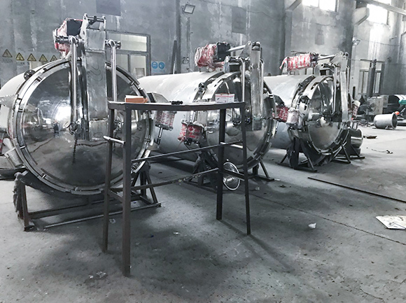 Extraction equipment to be shipped
