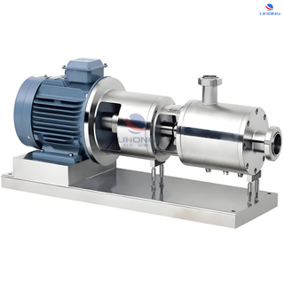 Multi-stage emulsification pump