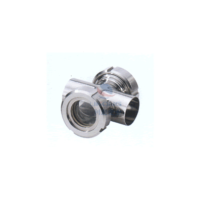 Sanitary sight glass without blind angle