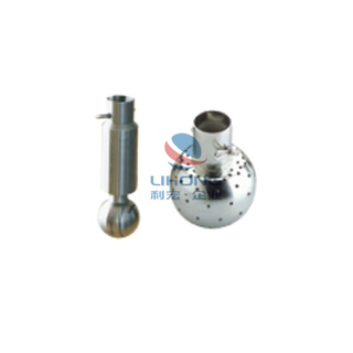 Automatic rotating cleaning ball